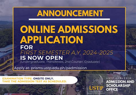 ustp entrance exam 2024-2025|USTP Claveria Admission and Scholarship Office.